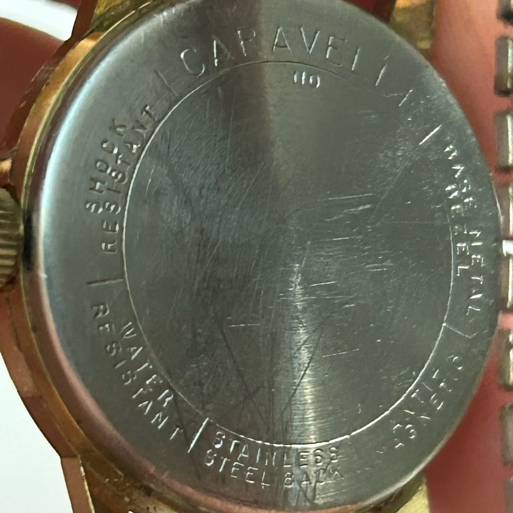 Vintage Gold Caravelle by Bulova Watch